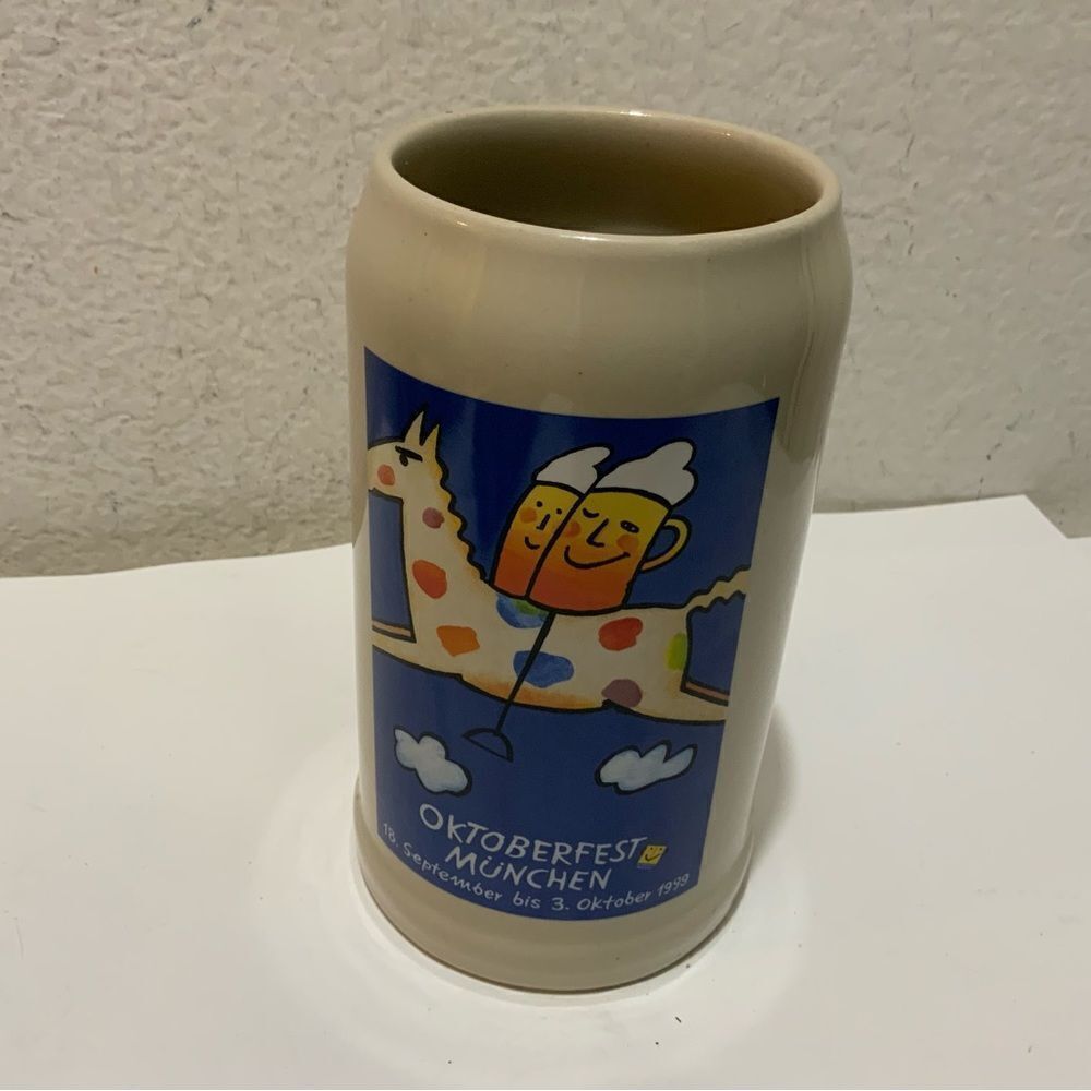 Rastal Germany OKTOBERFEST MUNCHEN 1 Liter 1996 and 1999 Beer Mugs